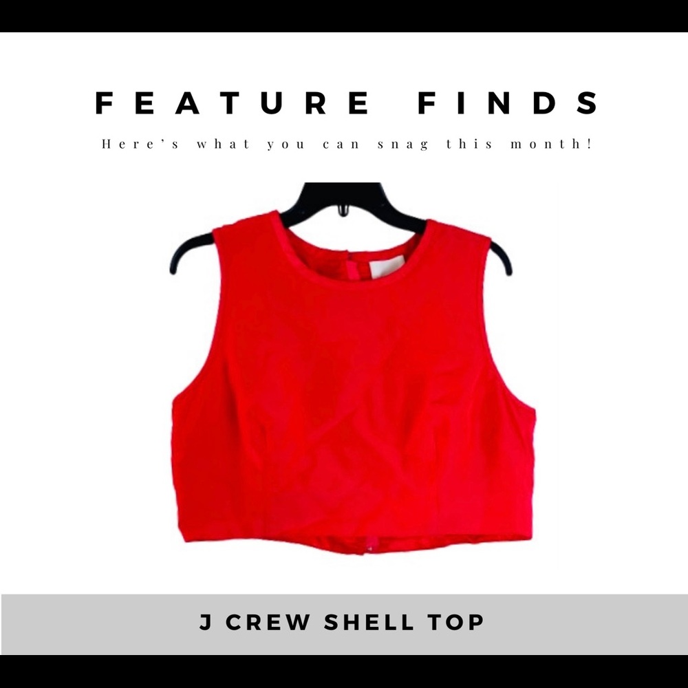 J Crew Shell Top